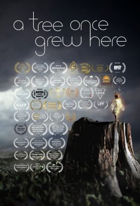 A tree once grew here poster