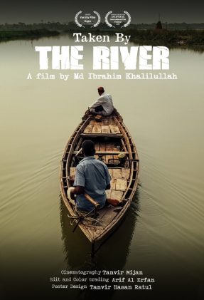 Taken by the river-poster